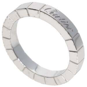 CARTIER Authentic 18k Silver Lanier Ring #46
